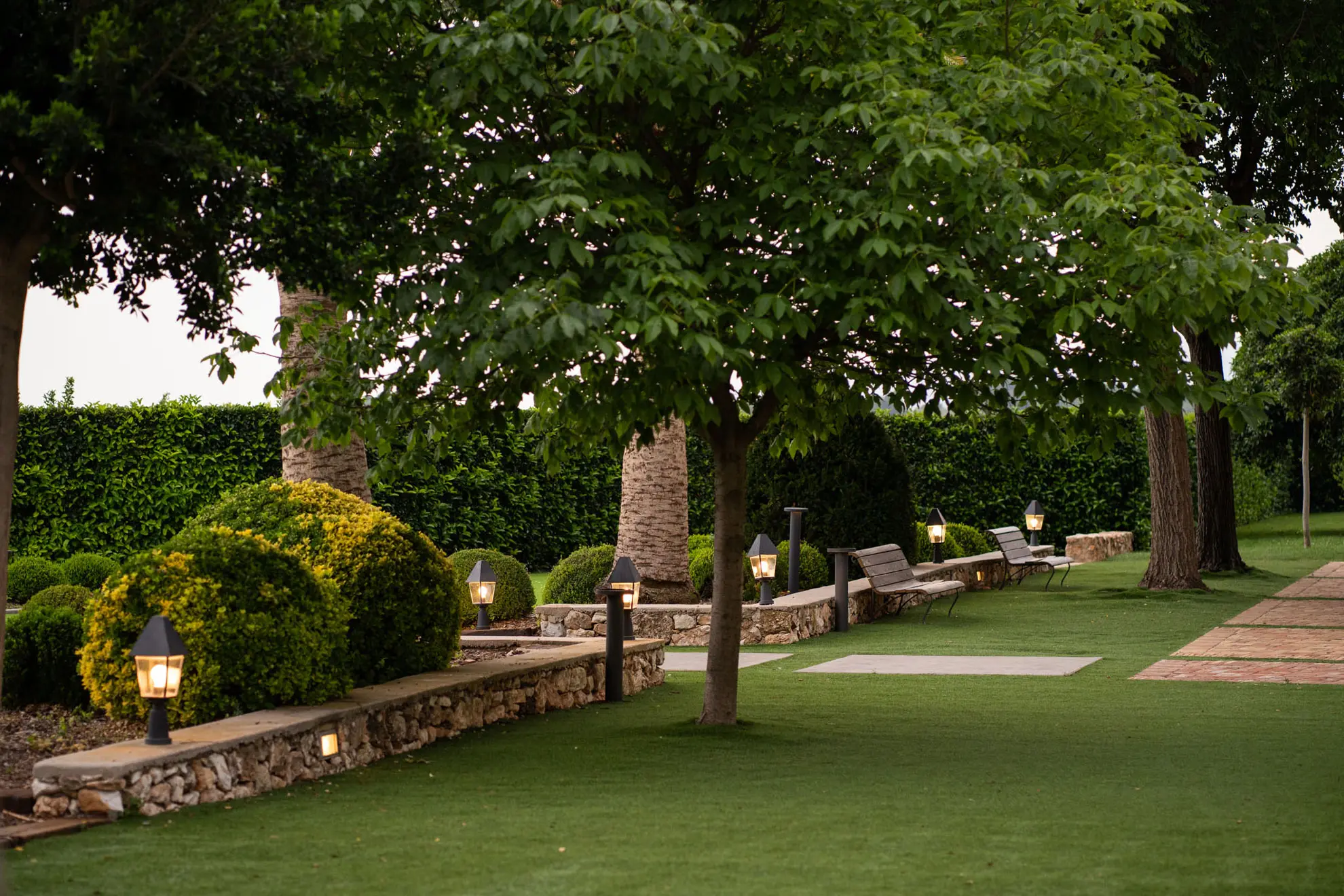 Jardines para eventos de empresa en Castellón